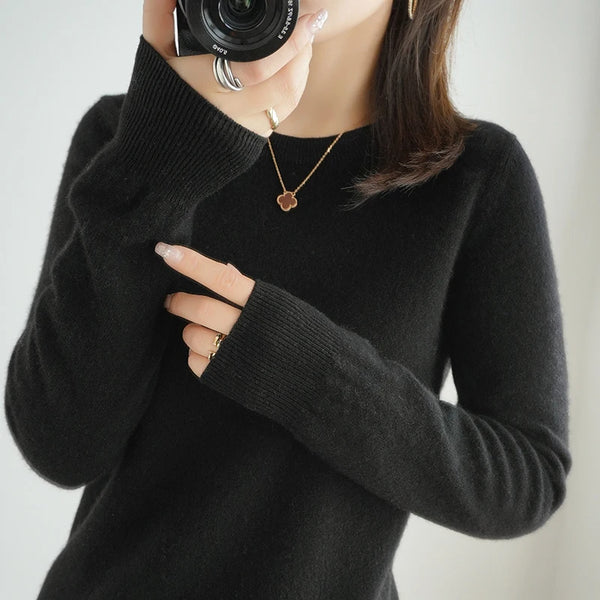 Élodie – Pure Wool Luxe Sweater