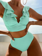 Isla – Ruffle Bikini Set