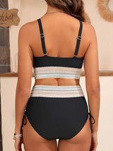 Aria – Smocked High-Waist Bikini Set