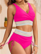 Aria – Smocked High-Waist Bikini Set