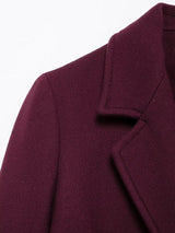 Elena – Wool Blend Tailored Coat