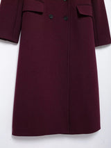 Elena – Wool Blend Tailored Coat
