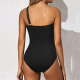 Lina – One-Shoulder Ruched Swimsuit