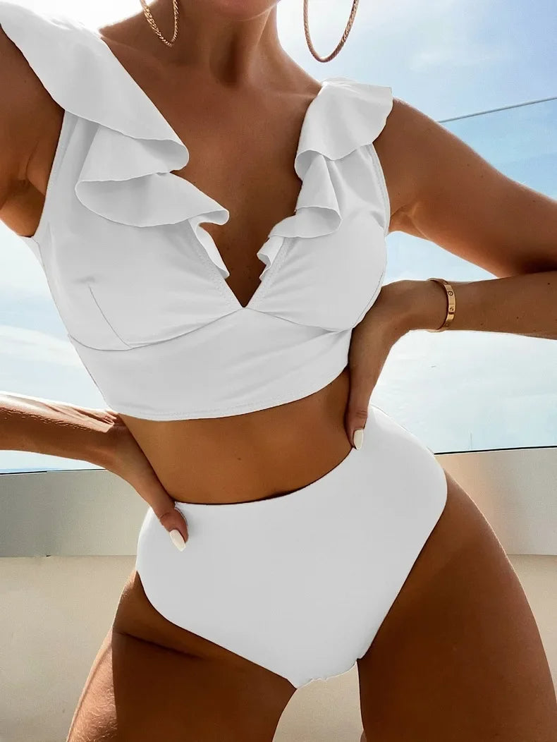 Isla – Ruffle Bikini Set
