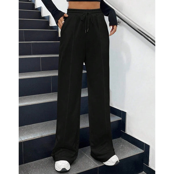 Lana – Wide-Leg Drawstring Pants